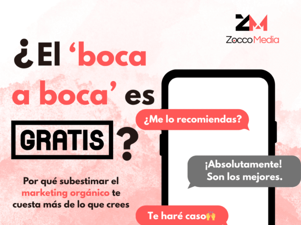 El boca a boca y el marketing orgánico